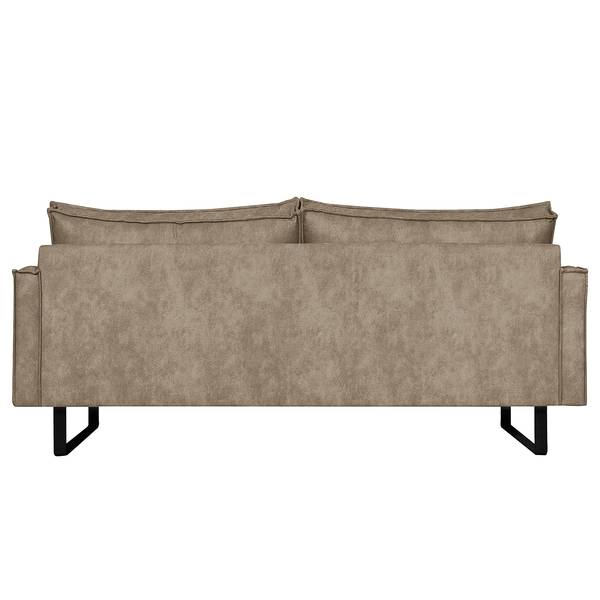 2,5-Sitzer Sofa Liel Samt - Microfaser Priya: Beige