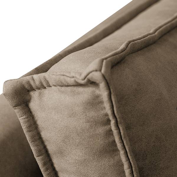 2,5-Sitzer Sofa Liel Samt - Microfaser Priya: Beige