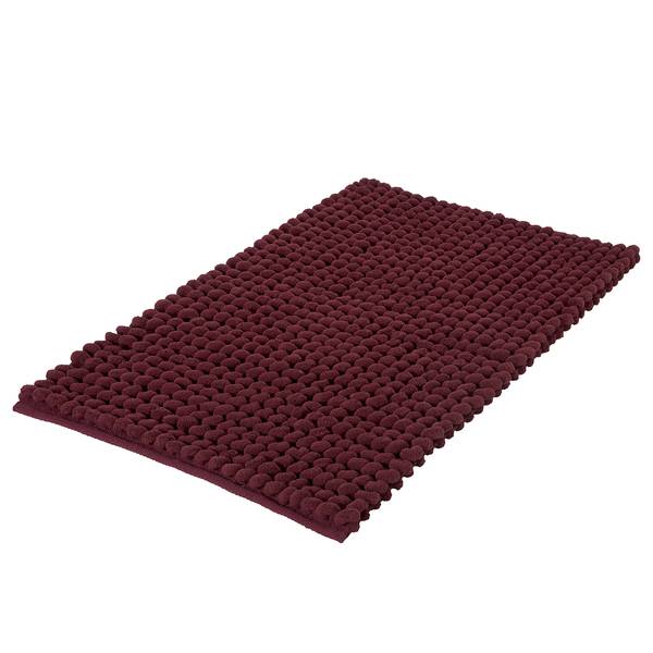 Badteppich Celine Mischgewebe - Braun - 100 x 60 cm