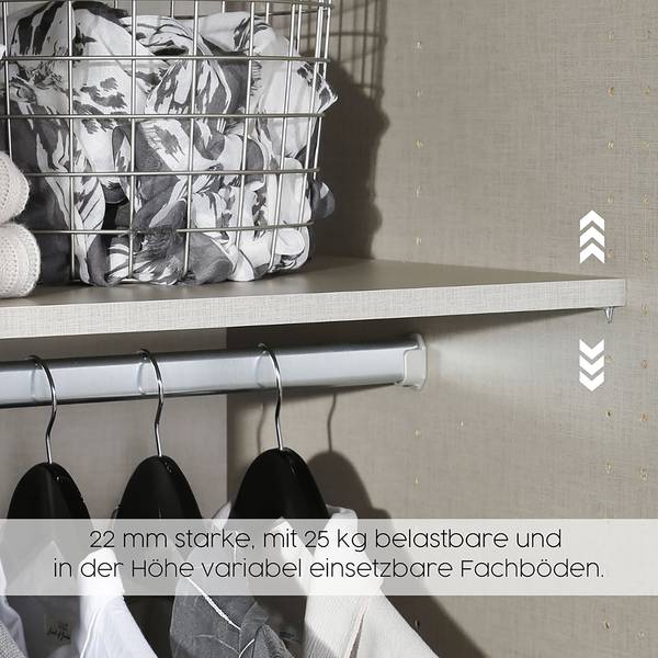 Fachboden SKØP 90 cm Beige - 1er Set