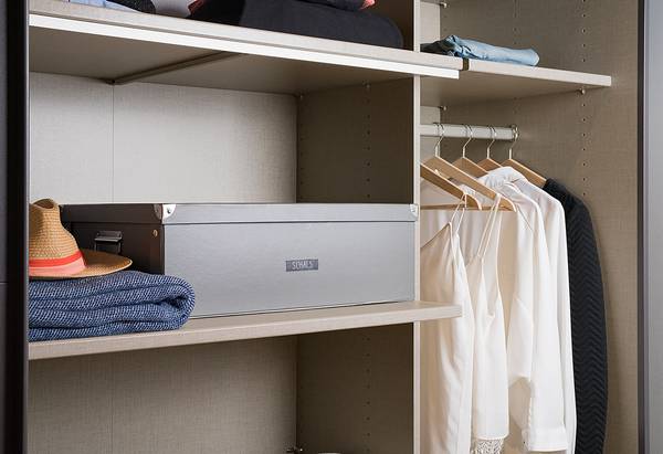 Fachboden SKØP 90 cm Beige - 1er Set