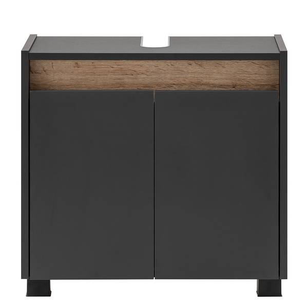 Set di 3 mobili da bagno Cosmo Color antracite