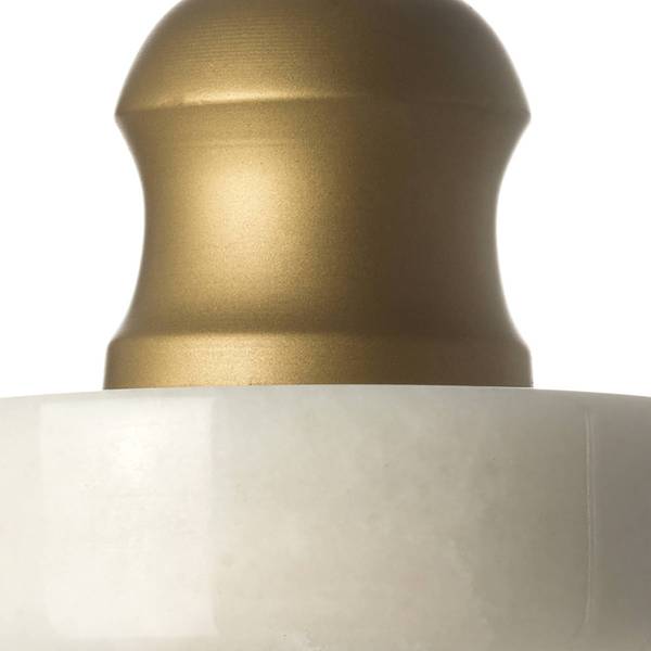 Penndeleuchte Musica I Marmor / Eisen - 1-flammig