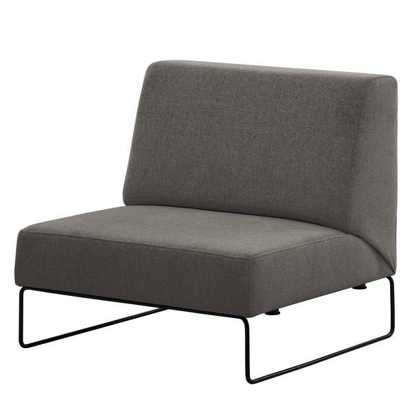 Sessel Litti I Webstoff - Webstoff Nere: Grau