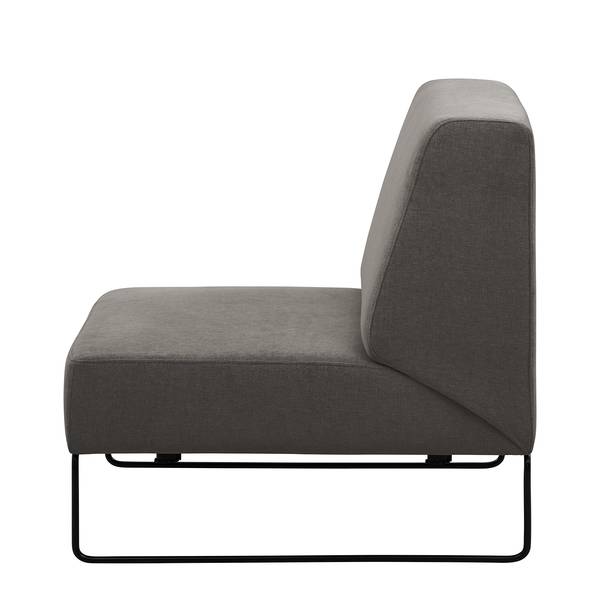 Sessel Litti I Webstoff - Webstoff Nere: Grau