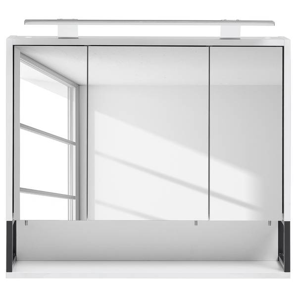 Set di 3 mobili da bagno Limone II Illuminazione inclusa - Bianco