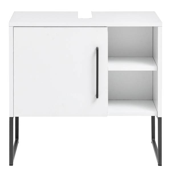 Set di 3 mobili da bagno Limone II Illuminazione inclusa - Bianco