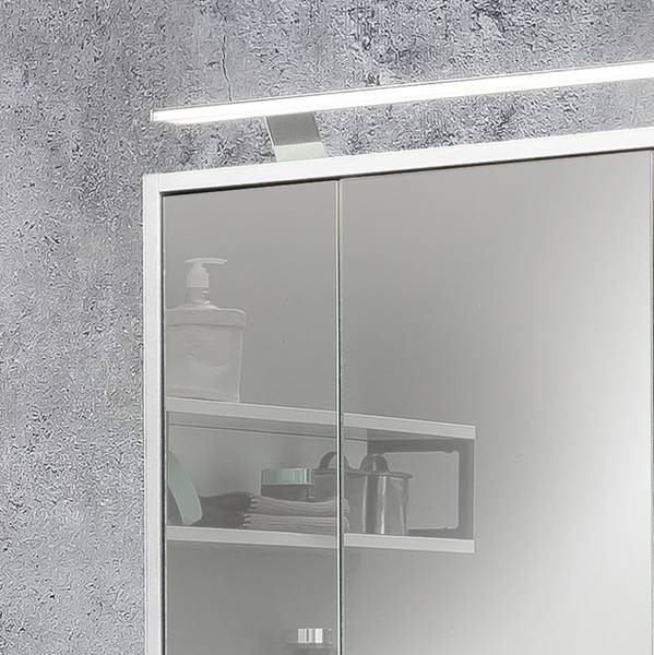 Set di 3 mobili da bagno Limone II Illuminazione inclusa - Bianco