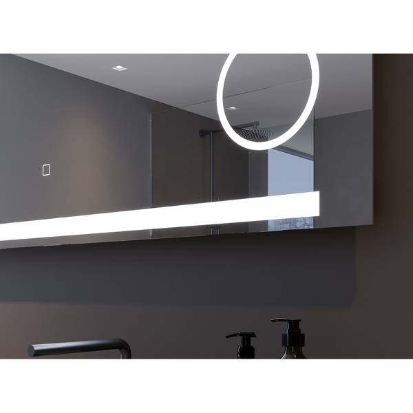 Spiegel King Inklusive Beleuchtung - Breite: 120 cm