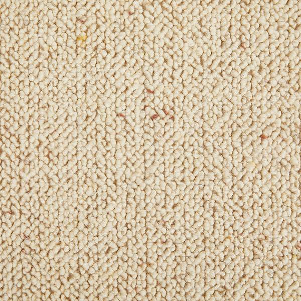 Wollteppich Volterra Schurwolle - Creme - 67 x 140 cm