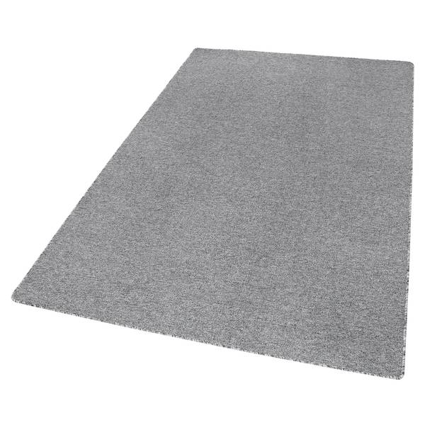Kurzflorteppich Grotone I Polypropylen - Grau - 100 x 150 cm