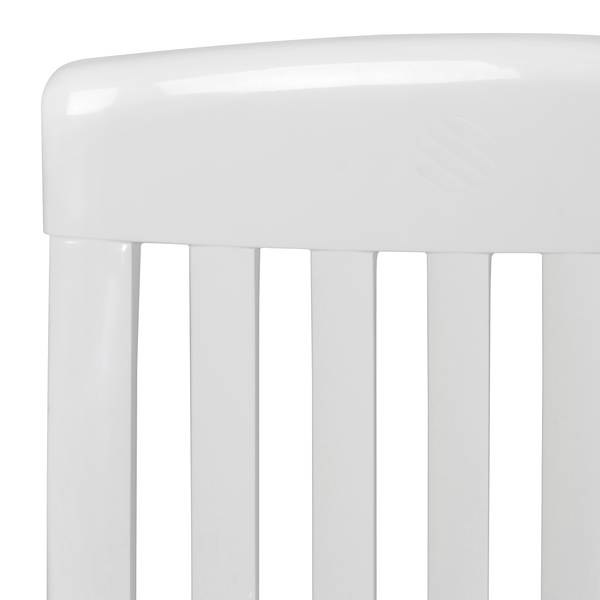 Stapelstuhl Palma Polyethylen - Weiß
