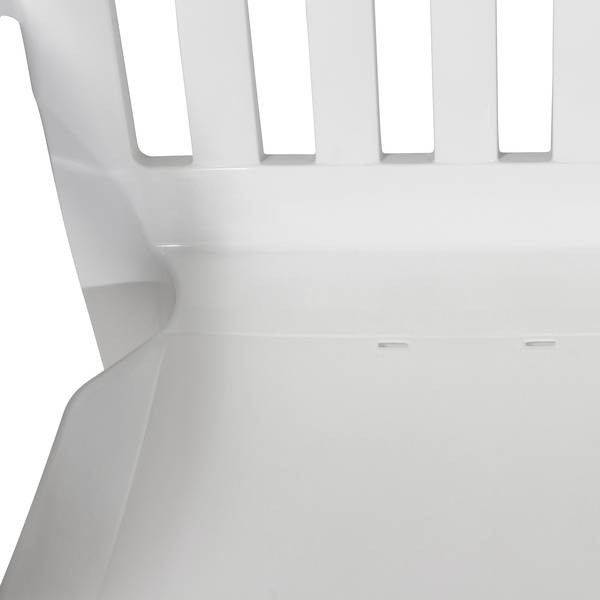 Stapelstuhl Palma Polyethylen - Weiß