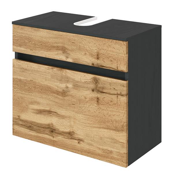 Waschbeckenunterschrank Verciano Wotaneiche Dekor