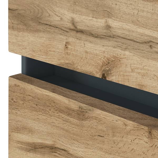 Waschbeckenunterschrank Verciano Wotaneiche Dekor