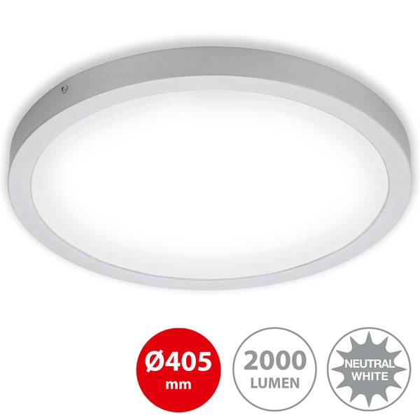 LED-Deckenleuchte  Fire Acryl / Stahl - 1-flammig