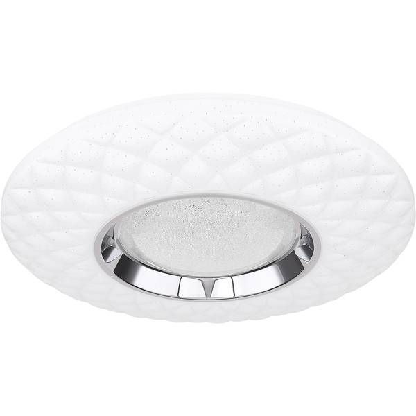 LED-Deckenleuchte Magnifique II Acryl / Chrom - 1-flammig