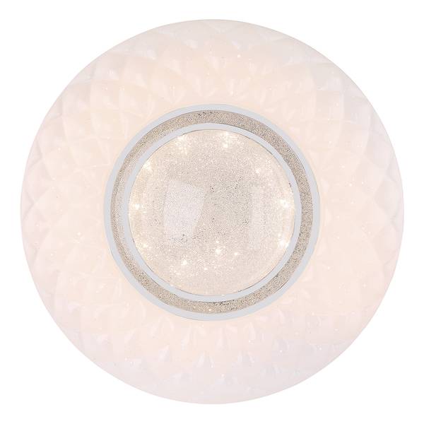 LED-Deckenleuchte Magnifique II Acryl / Chrom - 1-flammig