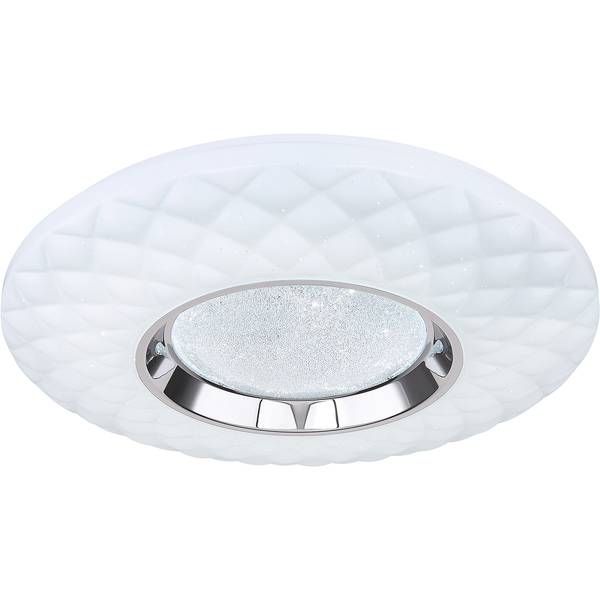 LED-Deckenleuchte Magnifique II Acryl / Chrom - 1-flammig