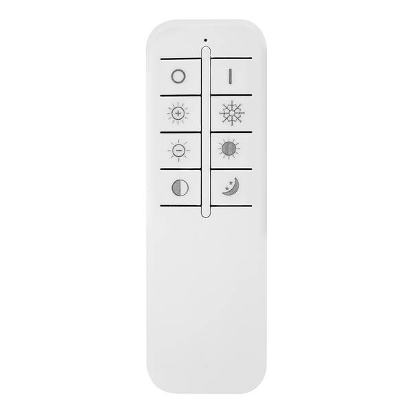 LED-Deckenleuchte Magnifique II Acryl / Chrom - 1-flammig