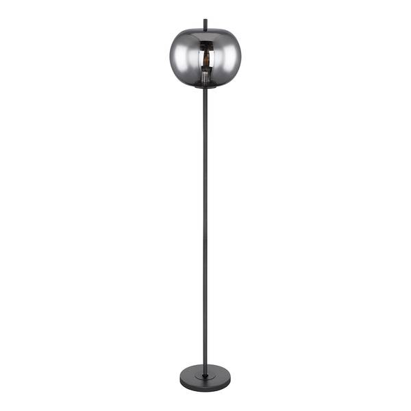 Lampadaire Blacky Verre fumé / fer - 1 flamme