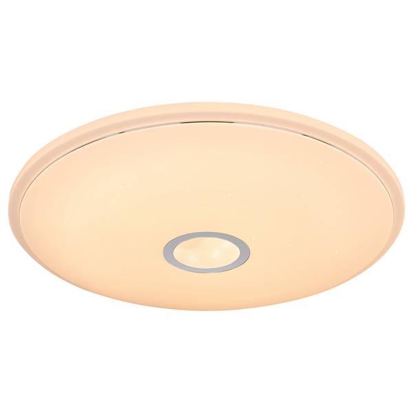 LED-plafondlamp Lamon acryl/chroom - 2-lichts
