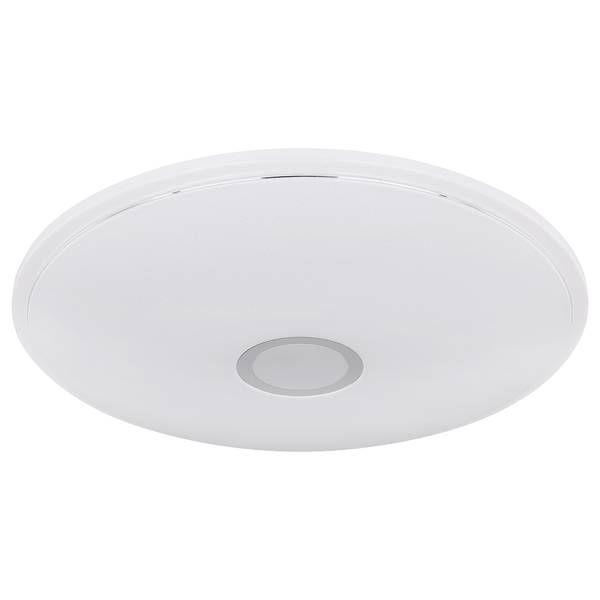 LED-plafondlamp Lamon acryl/chroom - 2-lichts