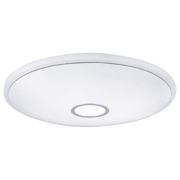 LED-plafondlamp Lamon acryl/chroom - 2-lichts