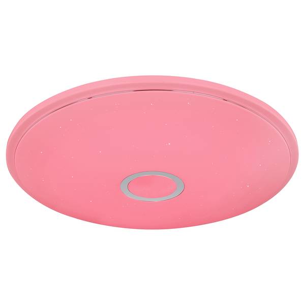 LED-plafondlamp Lamon acryl/chroom - 2-lichts