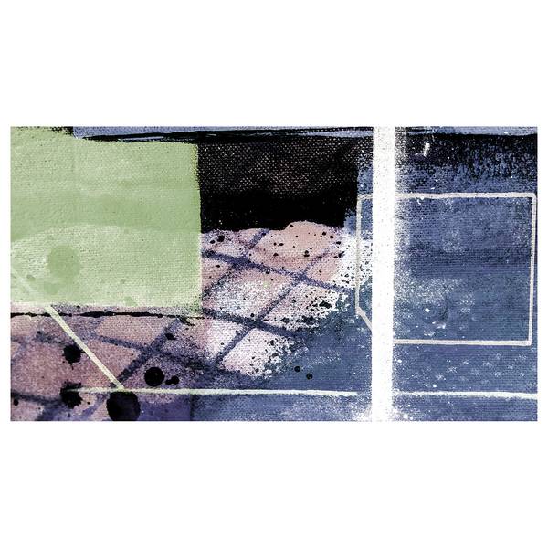 Papier peint intissé Cobbles Together Intissé - Multicolore