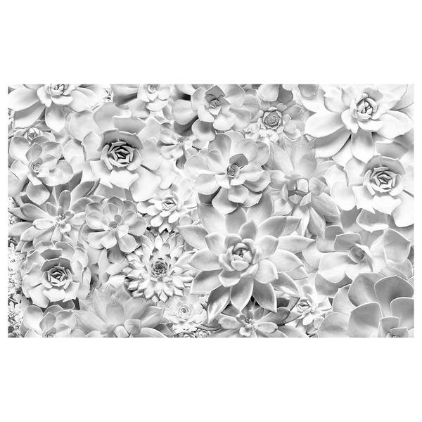 Fotobehang Shades Black and White vlies - grijs/wit