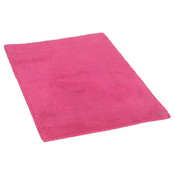 Badematte Cotton Double Baumwolle - Pink - 60 x 60 cm