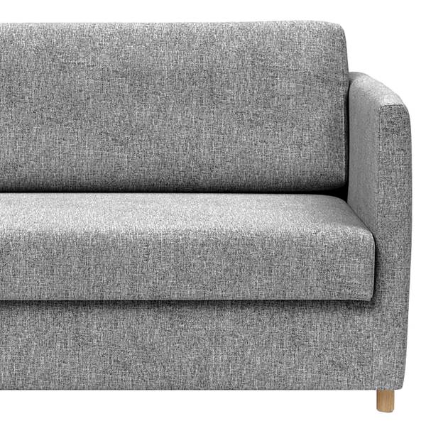 Schlafsofa Olan Webstoff - Stoff Twist: Granite