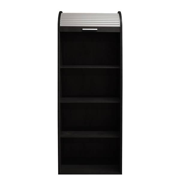 Rollladenschrank Bors Schwarz / Weiß - 69 x 192 cm