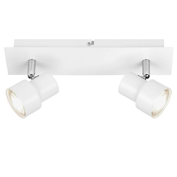 LED-plafondlamp Rock ijzer - 2 lichtbronnen