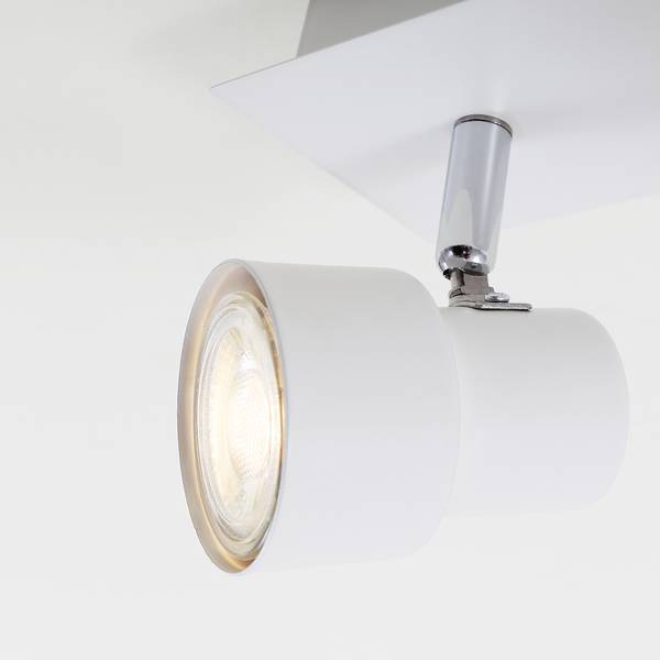 LED-plafondlamp Rock ijzer - 2 lichtbronnen