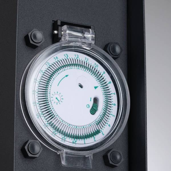 Tour multiprise Rio II Acier inoxydable - Noir