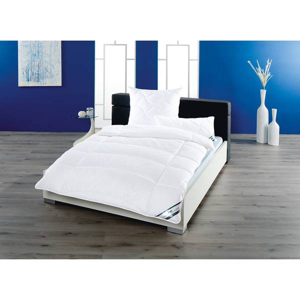 Kissen Klima Active Plus Baumwolle / Polyester - Weiß - 80 x 80 cm