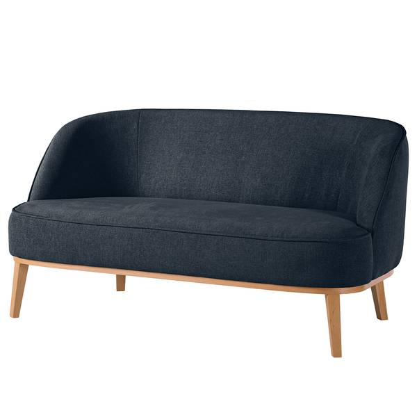 2,5-Sitzer Sofa Voiteur Webstoff - Webstoff Nere: Marineblau