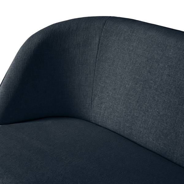 2,5-Sitzer Sofa Voiteur Webstoff - Webstoff Nere: Marineblau