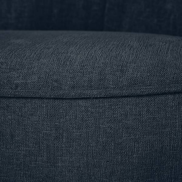 2,5-Sitzer Sofa Voiteur Webstoff - Webstoff Nere: Marineblau