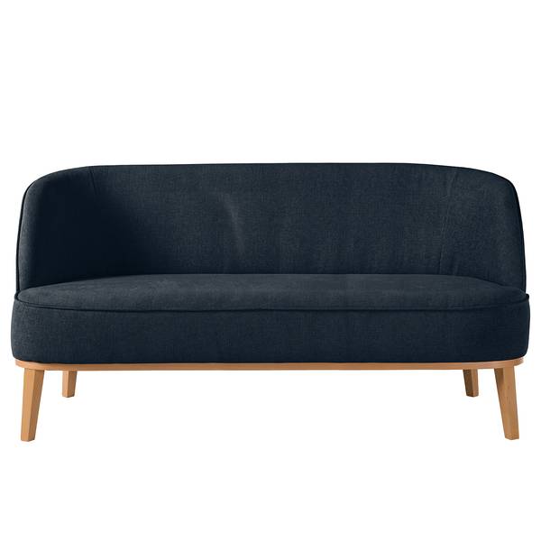 2,5-Sitzer Sofa Voiteur Webstoff - Webstoff Nere: Marineblau