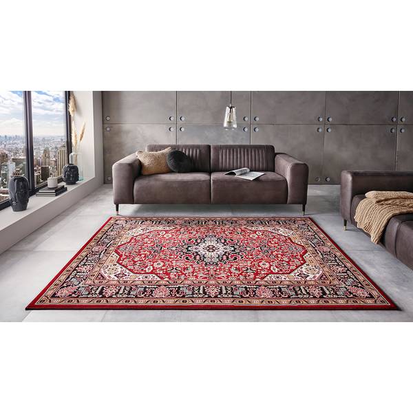Tappeto a pelo corto Skazar Isfahan Rosso mattone - 80 x 150 cm
