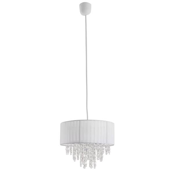 Suspension Kristallo II Tissu mélangé / polyester PVC - 1 flamme