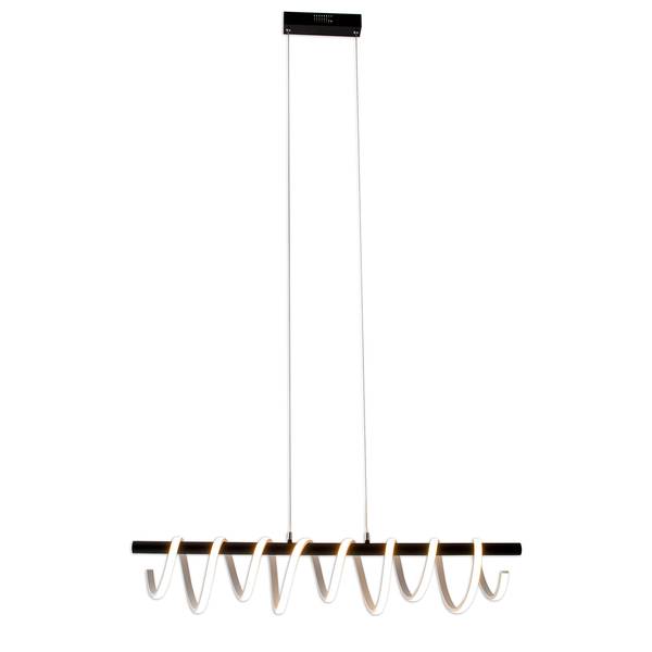 LED-Pendelleuchte Belleza Silikon / Aluminium - 1-flammig