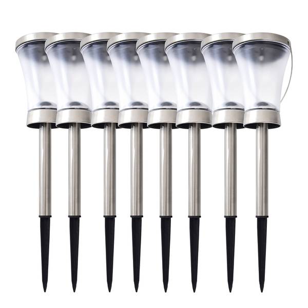 LED-Erdspieß Verze Polyacryl / Edelstahl - 1-flammig