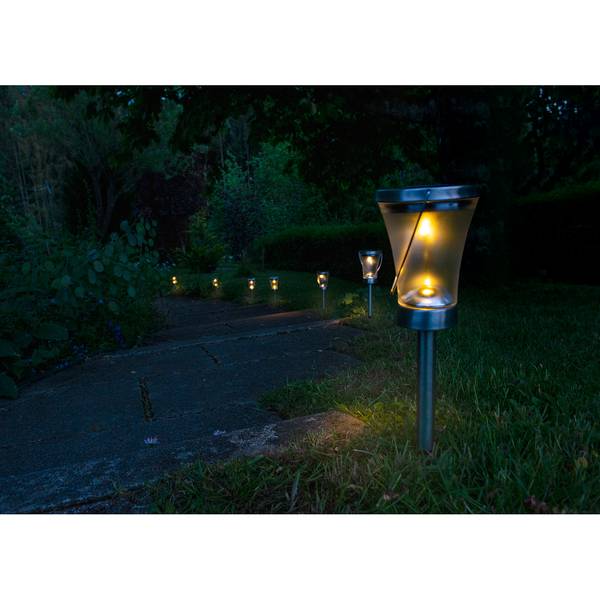 LED-Erdspieß Verze Polyacryl / Edelstahl - 1-flammig