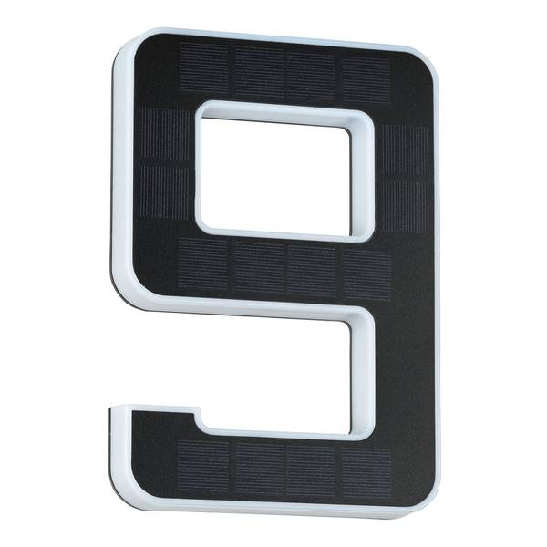 Numéro de maison lumineux Unac IX Plexiglas - 1 ampoule