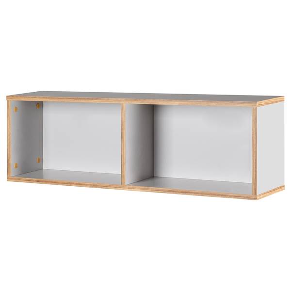 Étagère Murale Caro Gris - Bois manufacturé - 90 x 29 x 20 cm