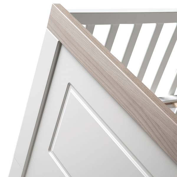 Set de chambre bébé Felicia 3 pcs Blanc - Acier inoxydable